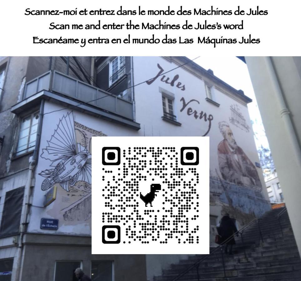 Les Machines De Jules, Hyper Centre Apartment น็องต์ ภายนอก รูปภาพ